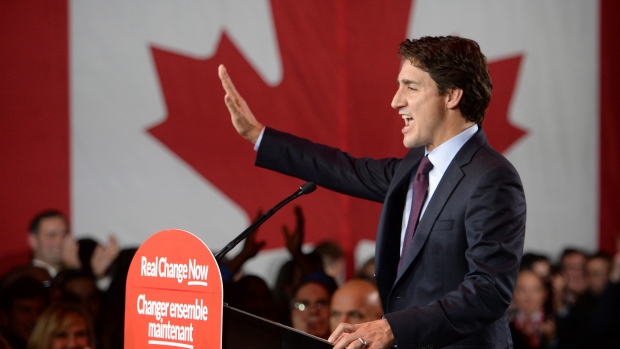 justintrudeautobesworninascanada’snewpm